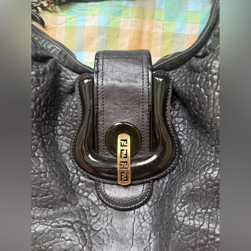 Fendi Black 2007 Leather Hobo Bag - Picture 4 of 7